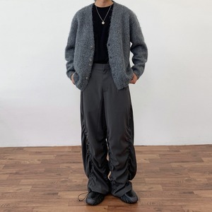 ボタンアクセントニットカーディガン　957