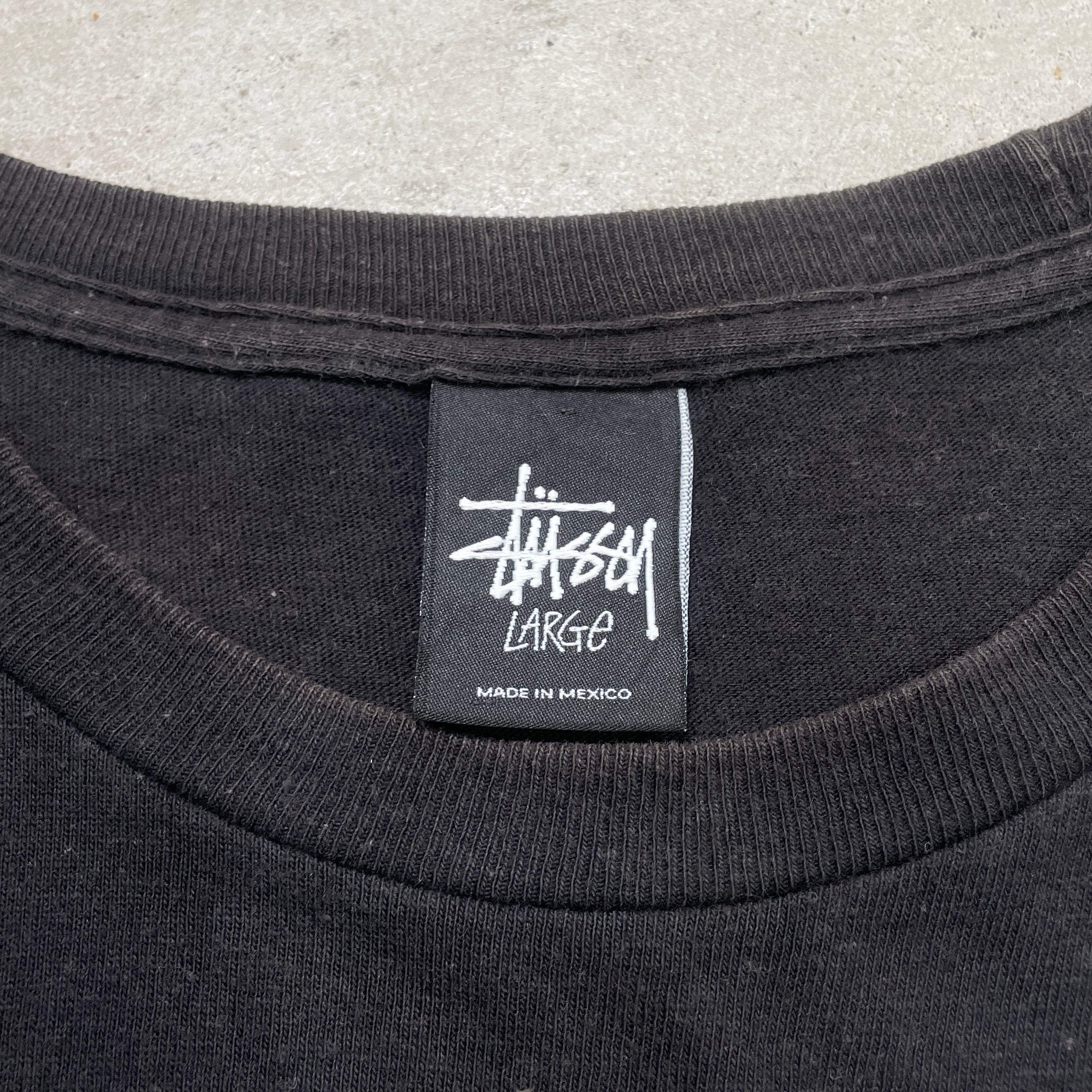 ○古着 希少 ステューシー pane vice コラボ グラフィックTシャツ L 