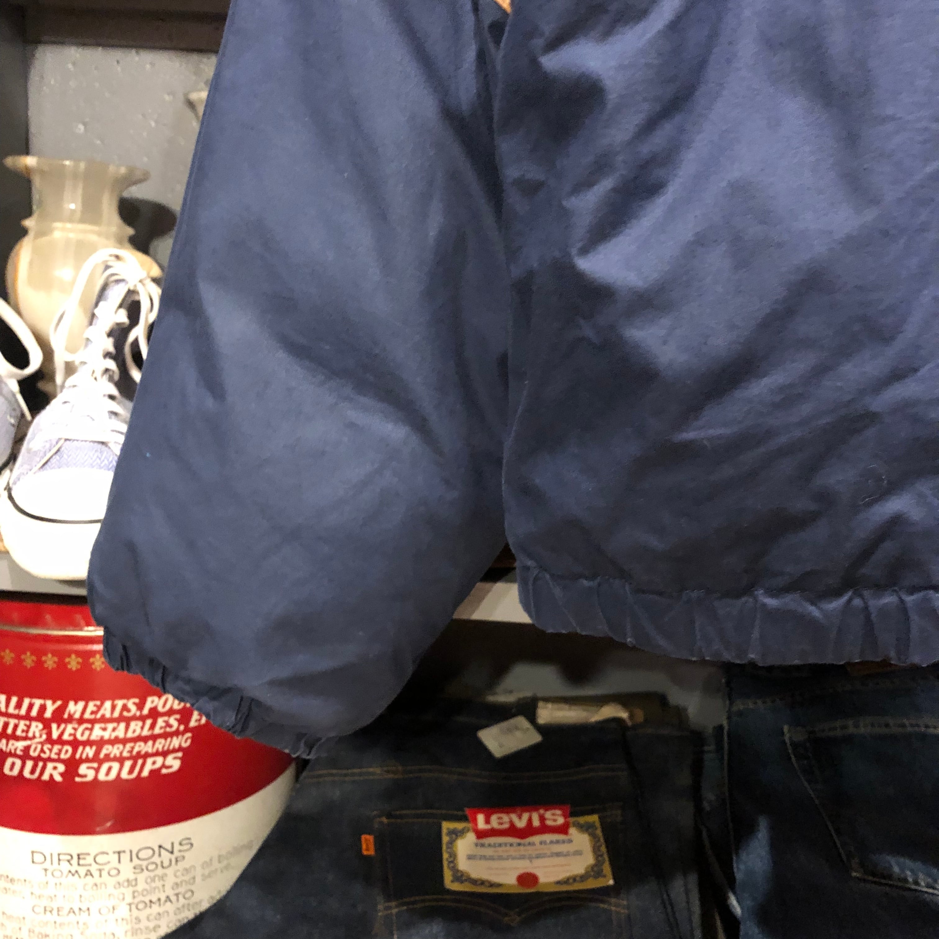 90s Polo by Ralph Lauren Leather Switching Down Jacket | VOSTOK