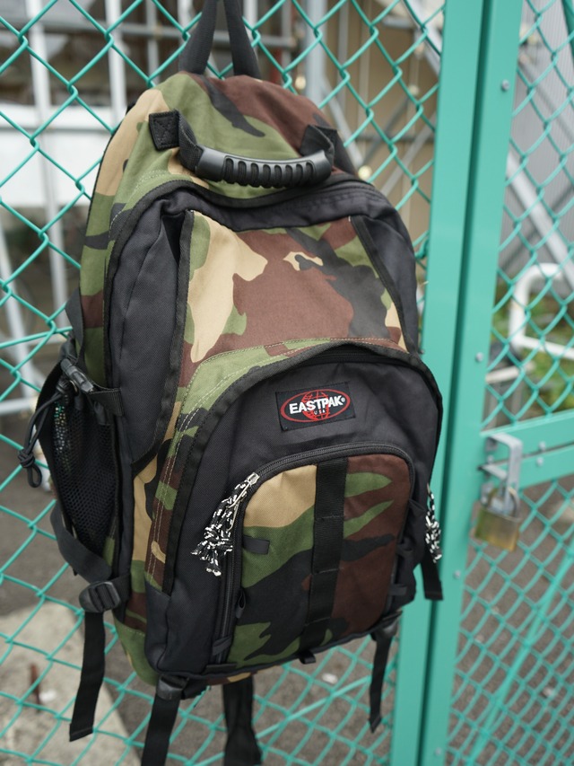EASTPAK Woodland Camouflage Multi Pocket Utility Backpack