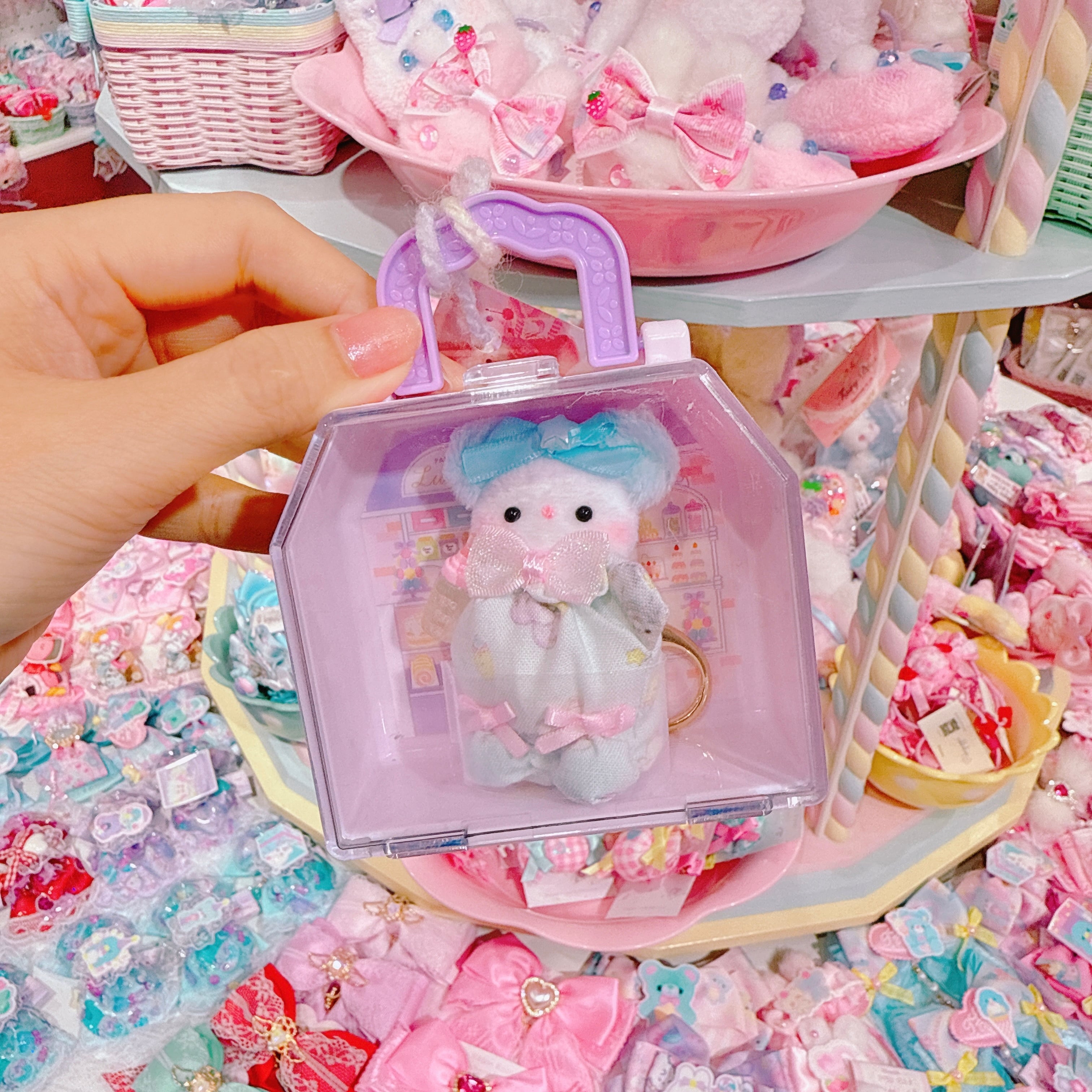 【H3】29-6おてのりBABYミニミニキーホルダー（ケース付き）