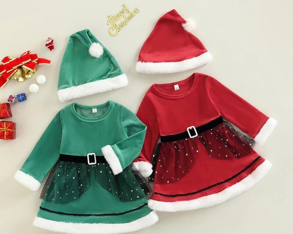 ワンピース / スカート / クリスマス / 女の子 / 〜6才( A・B )