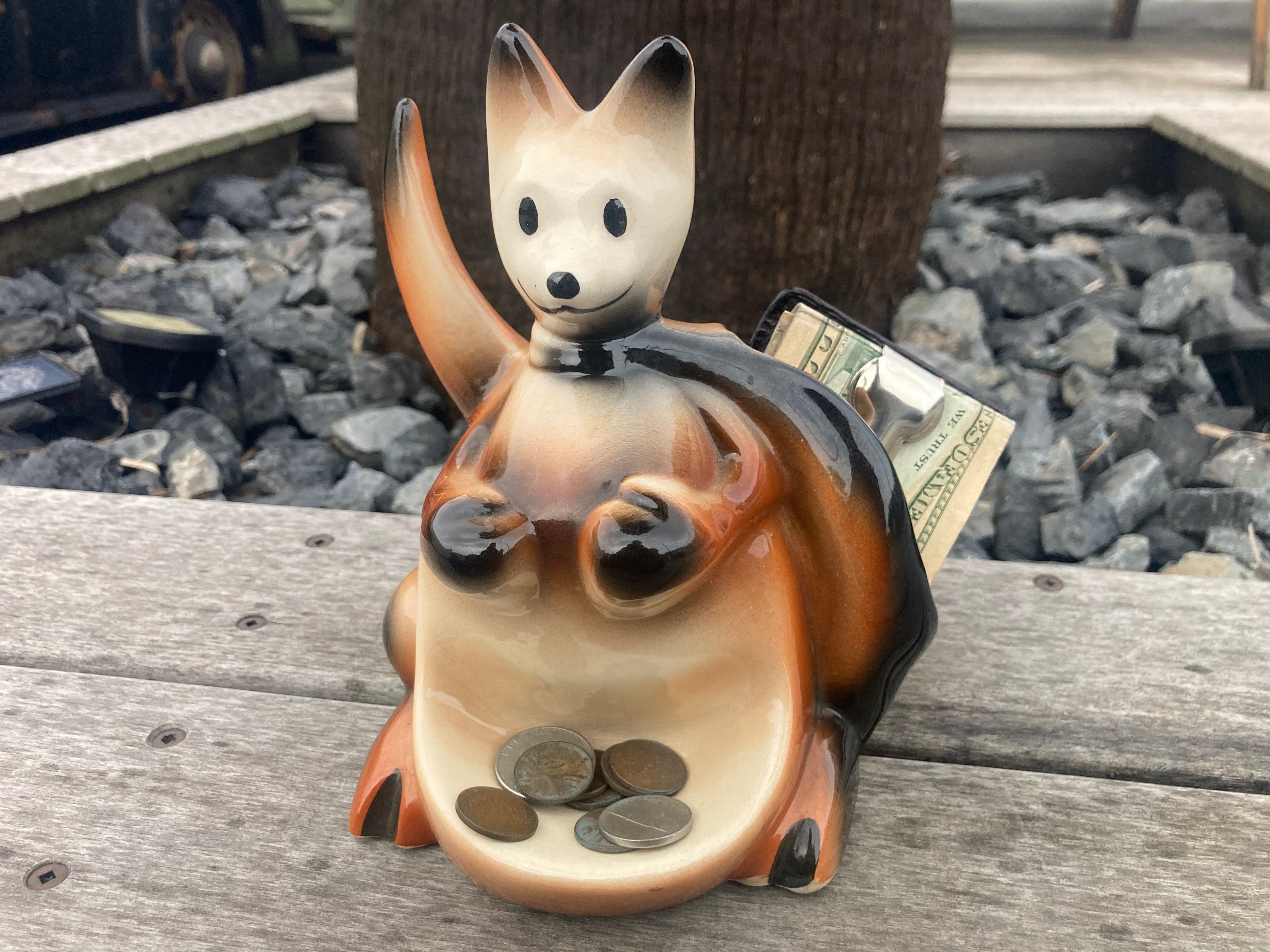 パルプフィクション カンガルー ボクシング セラミック 置物#2