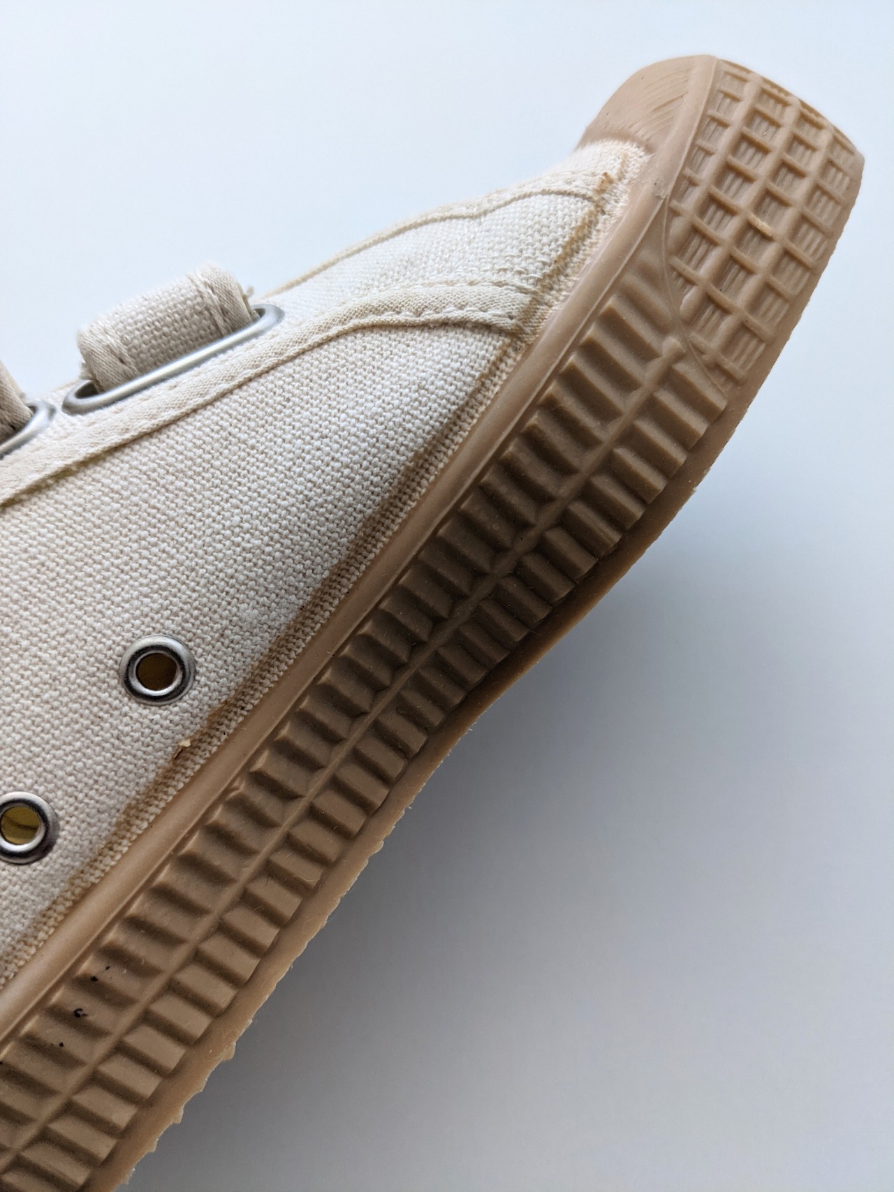 Kids Velcro Classic - Beige / Novesta