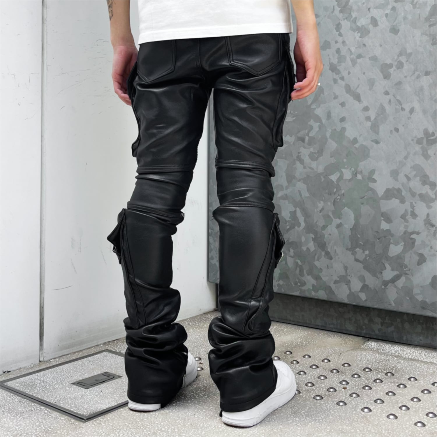 GUAPI / BLACK OPS LEATHER PANT | HOLICK