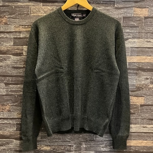 RALPH LAUREN PURPLE LABEL CASHMERE SWEATER GREY