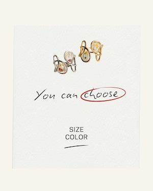 CROSS PETAL RING（カスタムオーダー対応）