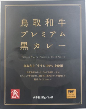 鳥取和牛プレミアム黒カレー10個セット、送料無料