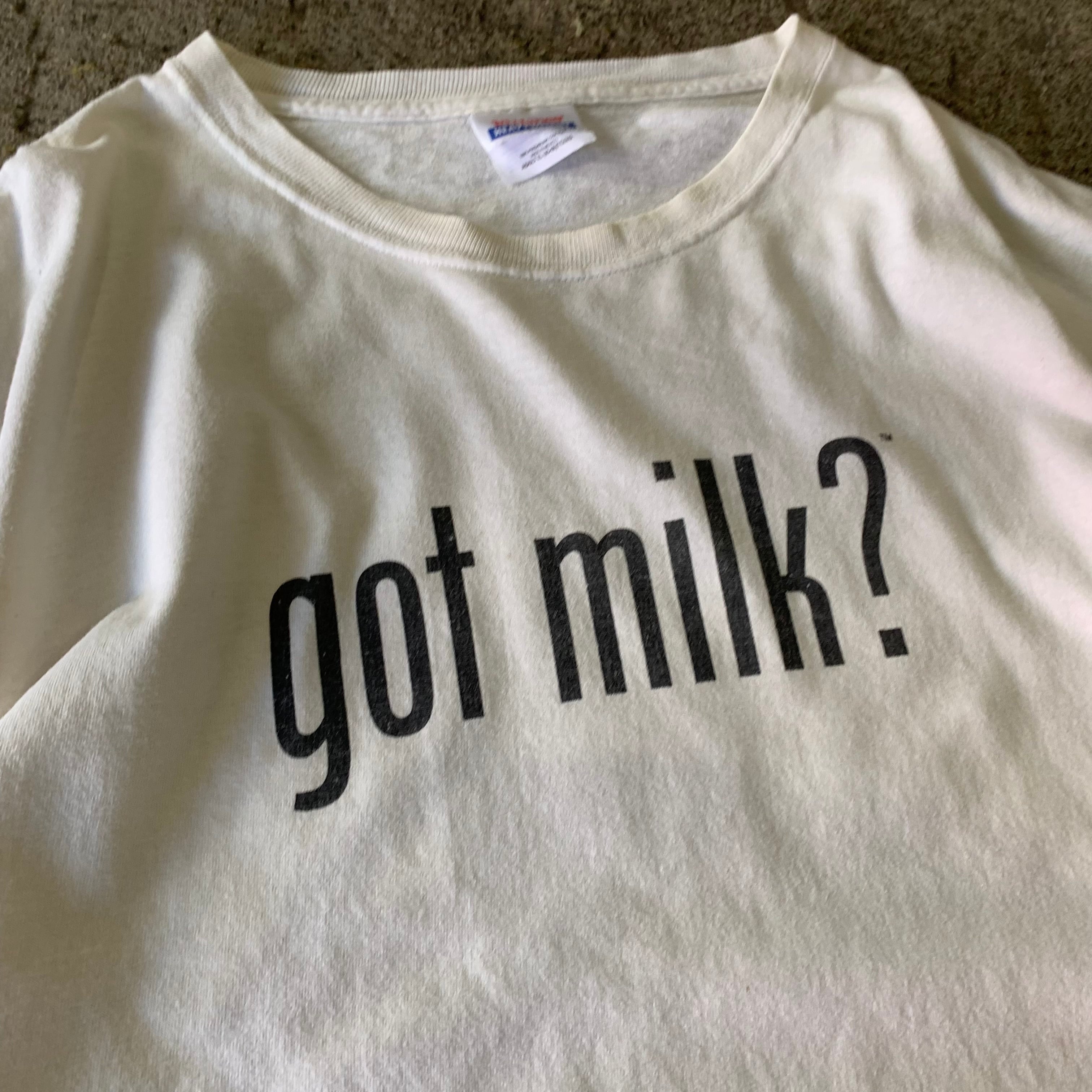 ビンテージ got milk Tシャツ
