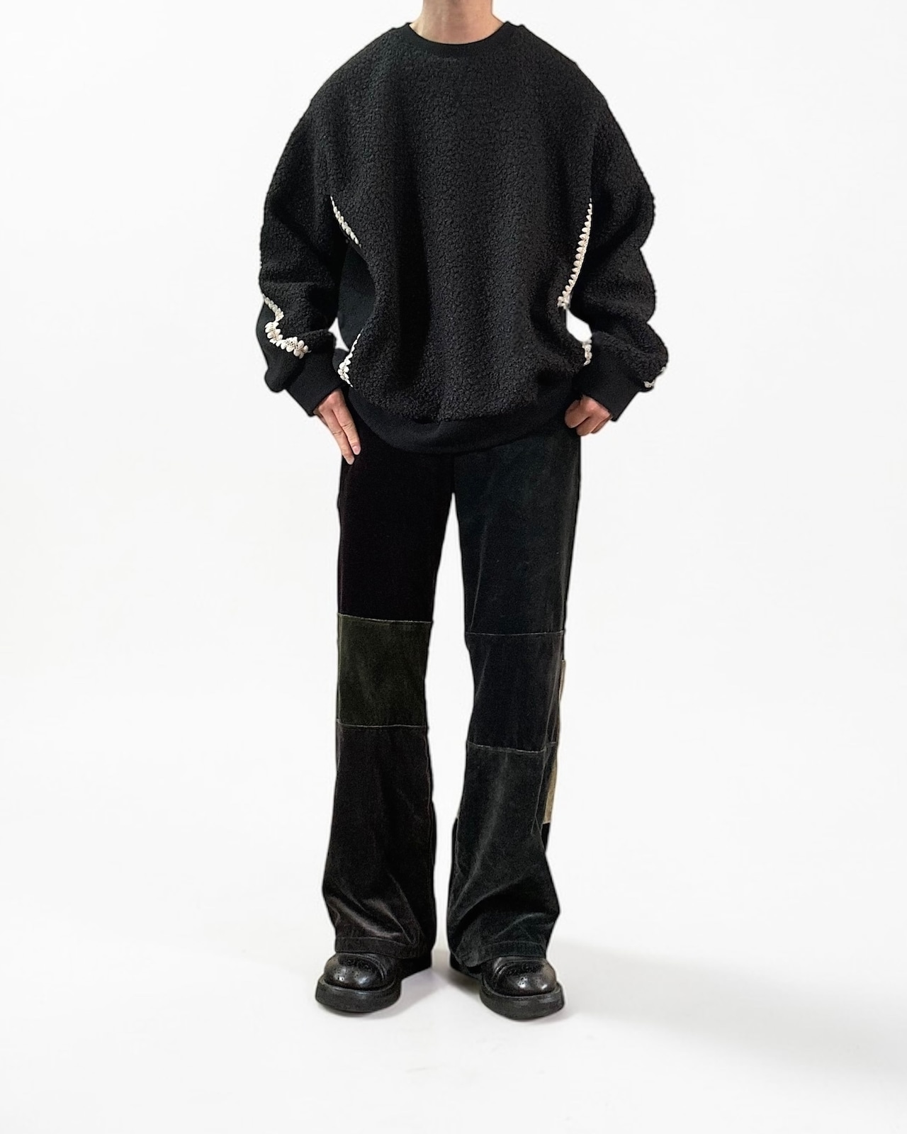 MK27A-C-24 CLAM-SWEAT #BLK