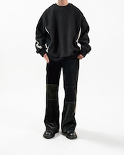 MK27A-C-24 CLAM-SWEAT #BLK