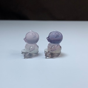 16.可愛い仲良しくまちゃんペア・フローライトくま