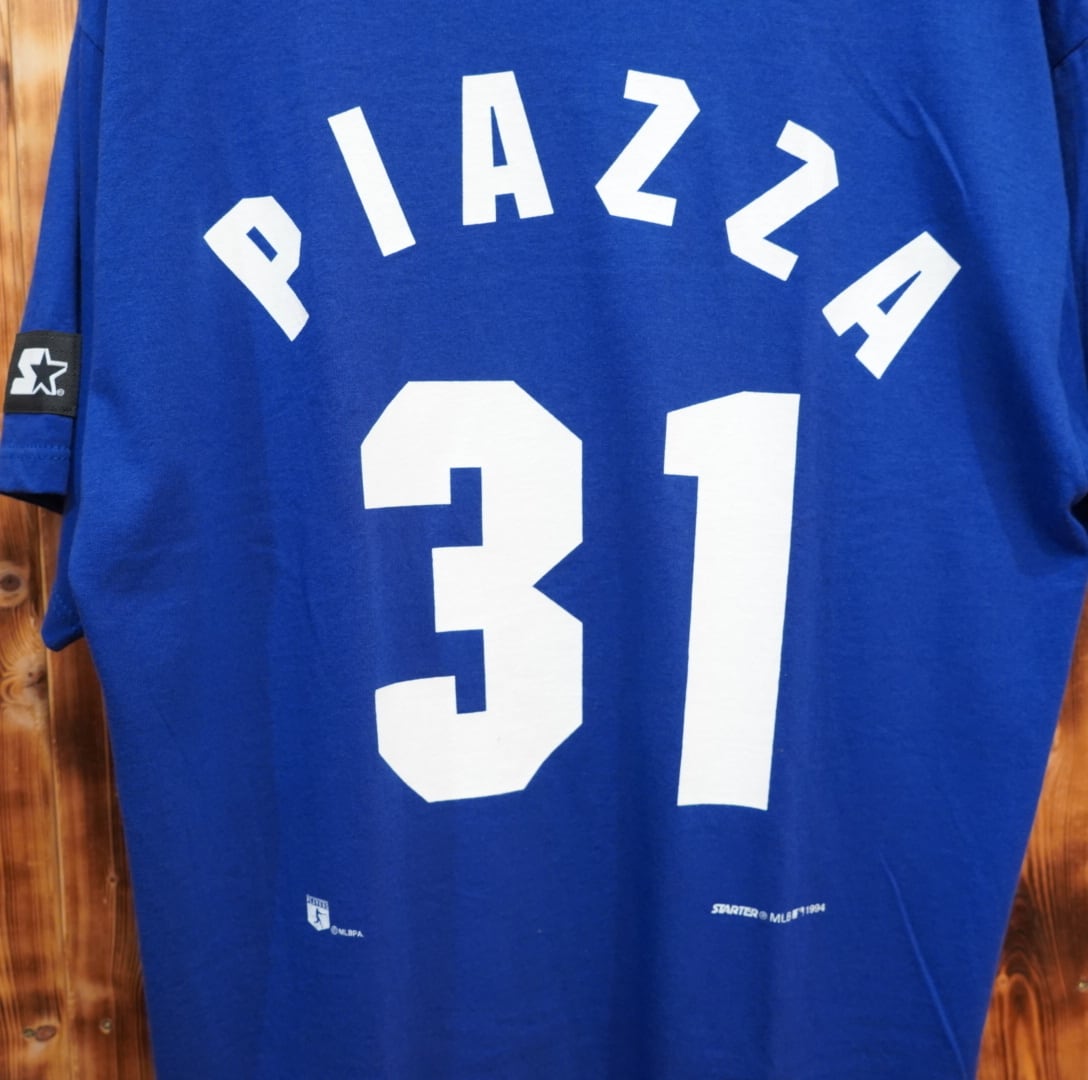 90s starter Los Angeles Dodgers piazza 31 Tシャツ M/usa製 マイク 