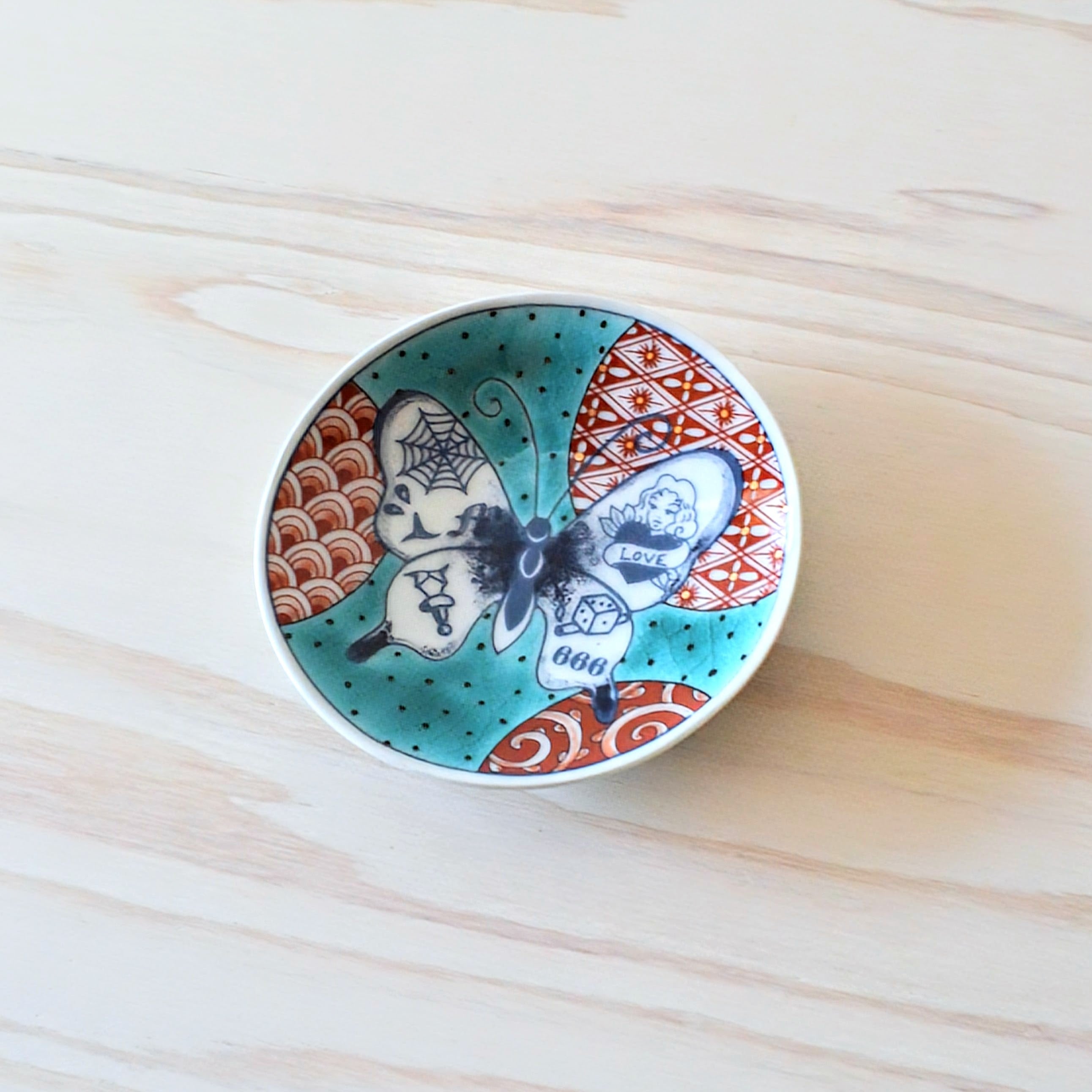 RESTOCK】MIZUKI KUTANI / TATTOO Plate 3寸 #2 | MA STORE