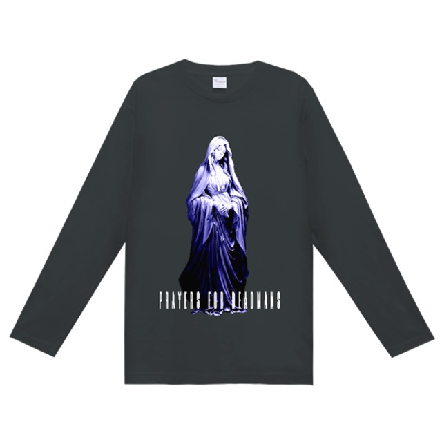 ◇『RUFFIN_ORIGINAL』PRAYERS FOR DEADMANSブラックロングTシャツ（ror_0001）