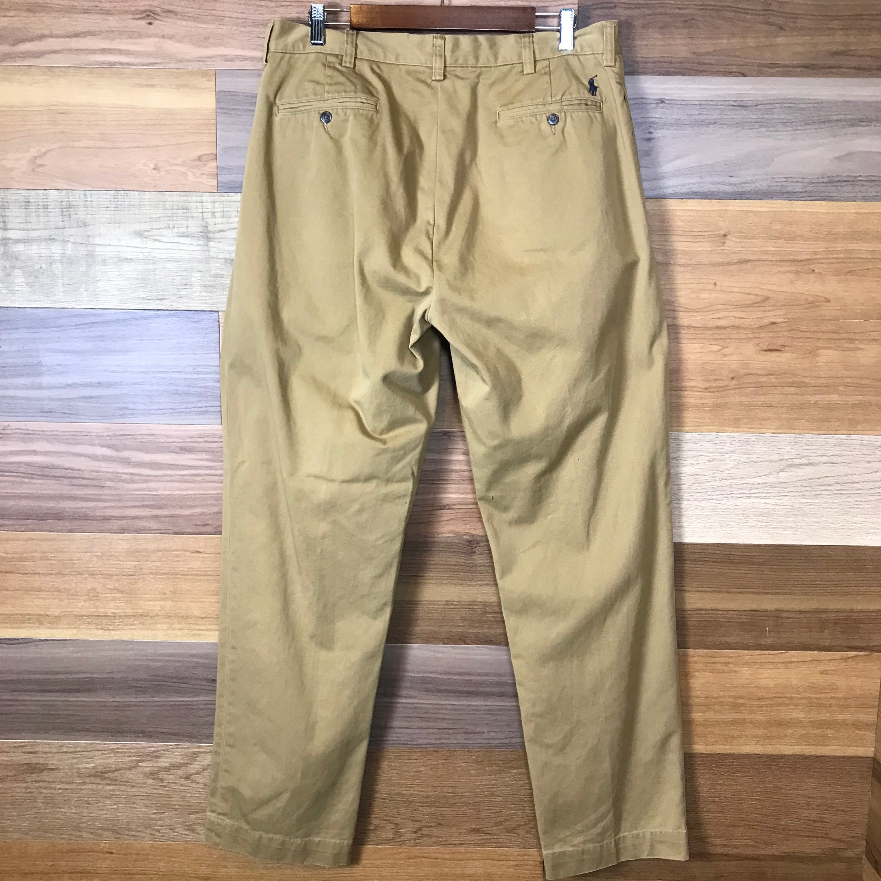 Polo by Ralph Lauren ETHAN チノパン 34/34 ☆Polo by Ralph Lauren ETHAN PANT ポロ ラルフローレン ツータック