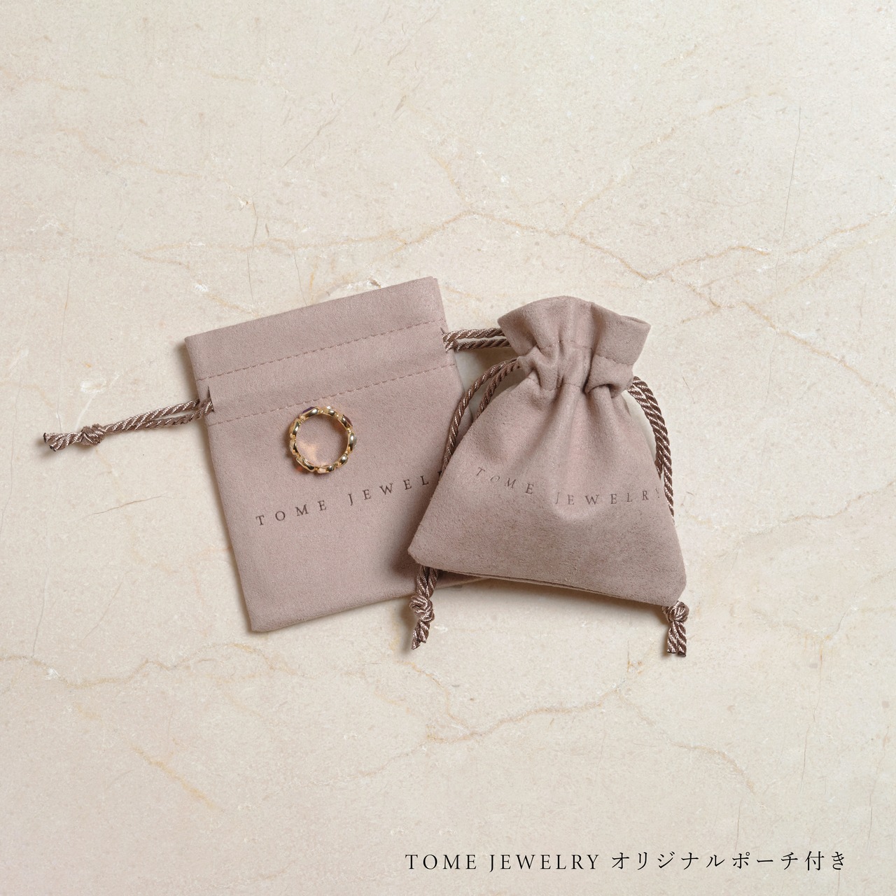 【MARKET】SINGLE STONE RING 3873