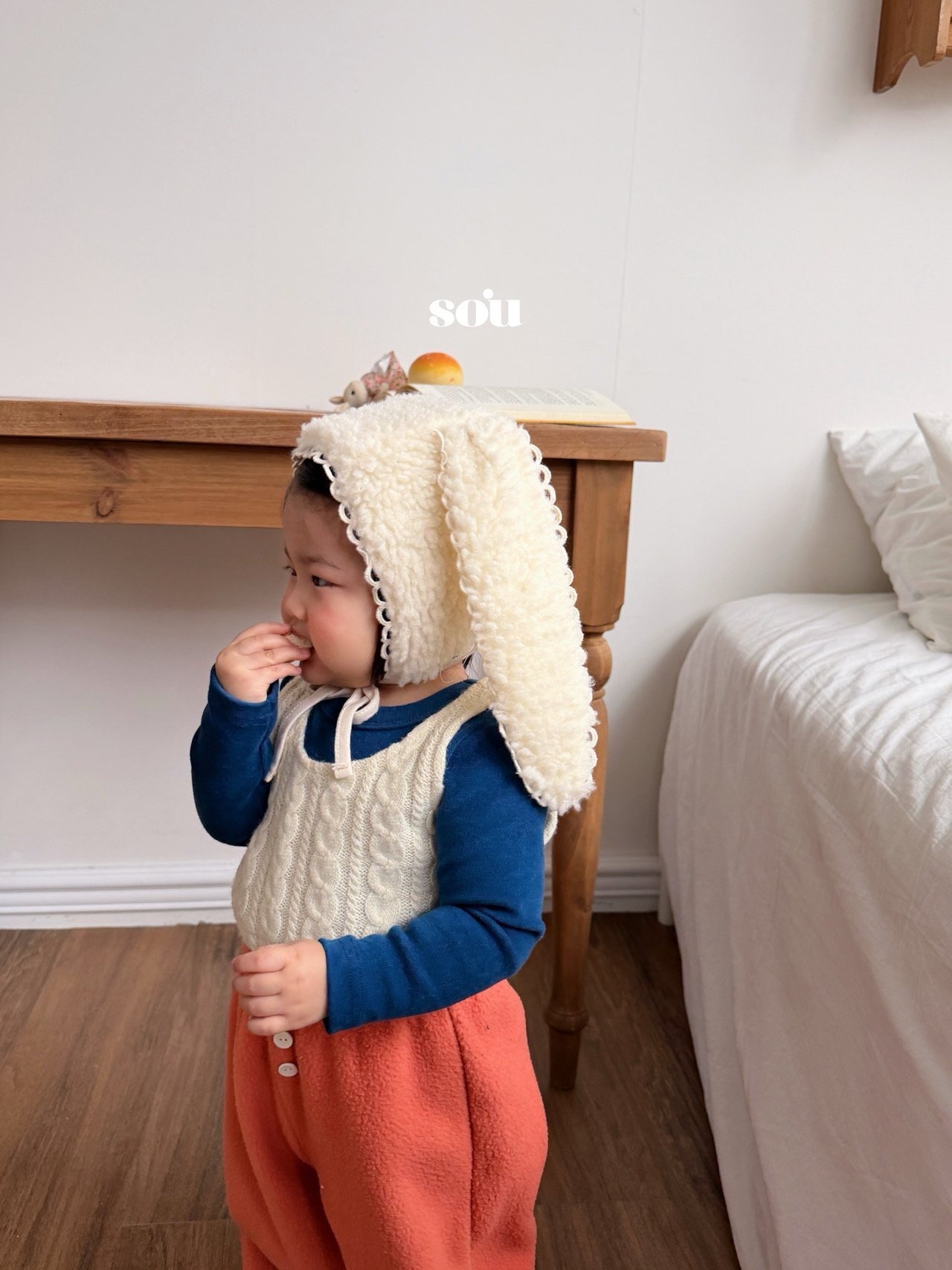 SO U［取寄］rabbit fur bonnet 26winter