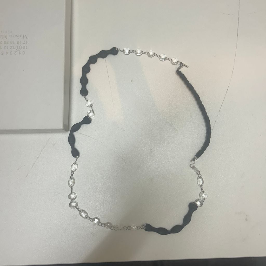 Maison Margiela メゾンマルジェラ Clear Stone Necklace ネックレス