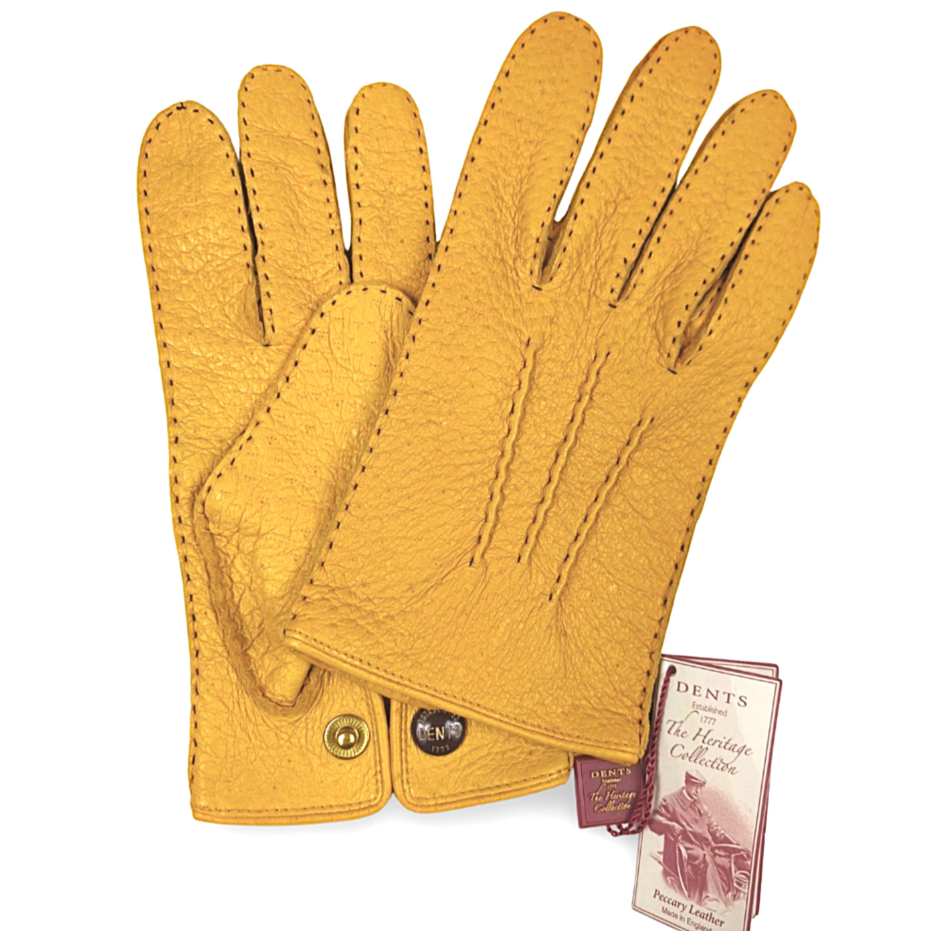 ★定価11.7万円超・新品未使用★ デンツ DENTS ペッカリーアンライニンググローブ 手袋 コルク サイズ8(Mサイズ相当) 純正BOX付属