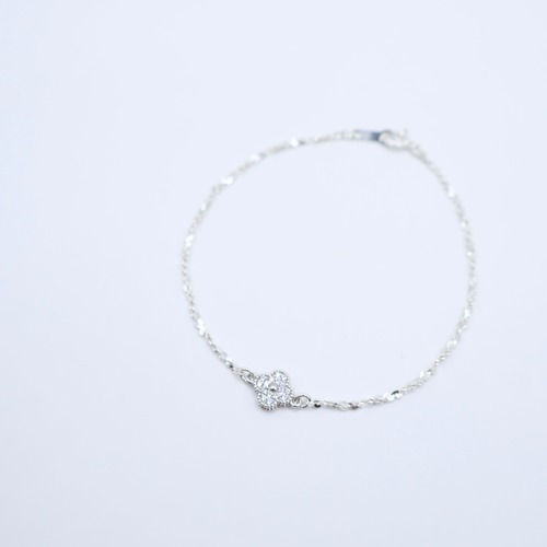 クローバーブレスレット silver925