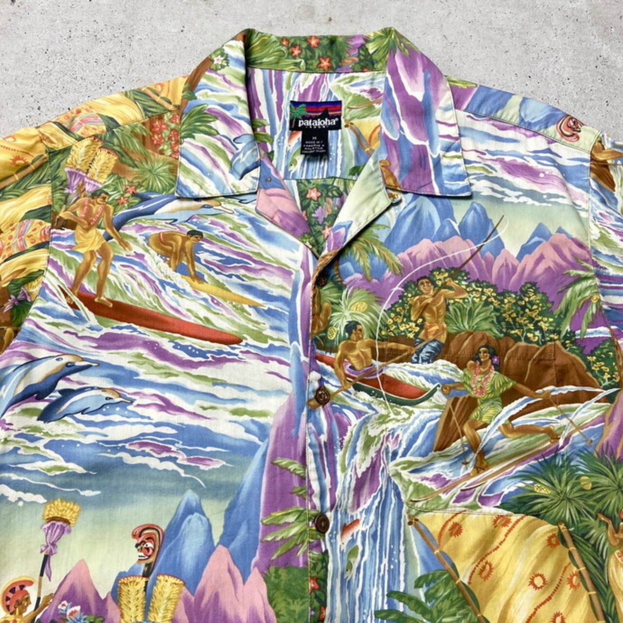 90年代 patagonia pataloha パタゴニア パタロハ アロハシャツ 