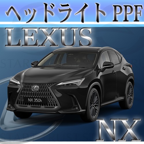 レクサスNX 20系(2021年10月~) | ヘッドライト用XPEL PPF スモーク(薄い)