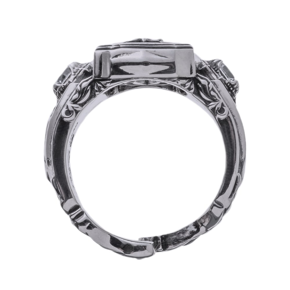 モノグラムリング ACR0310 Monogram Ring シルバーアクセサリー Silver
