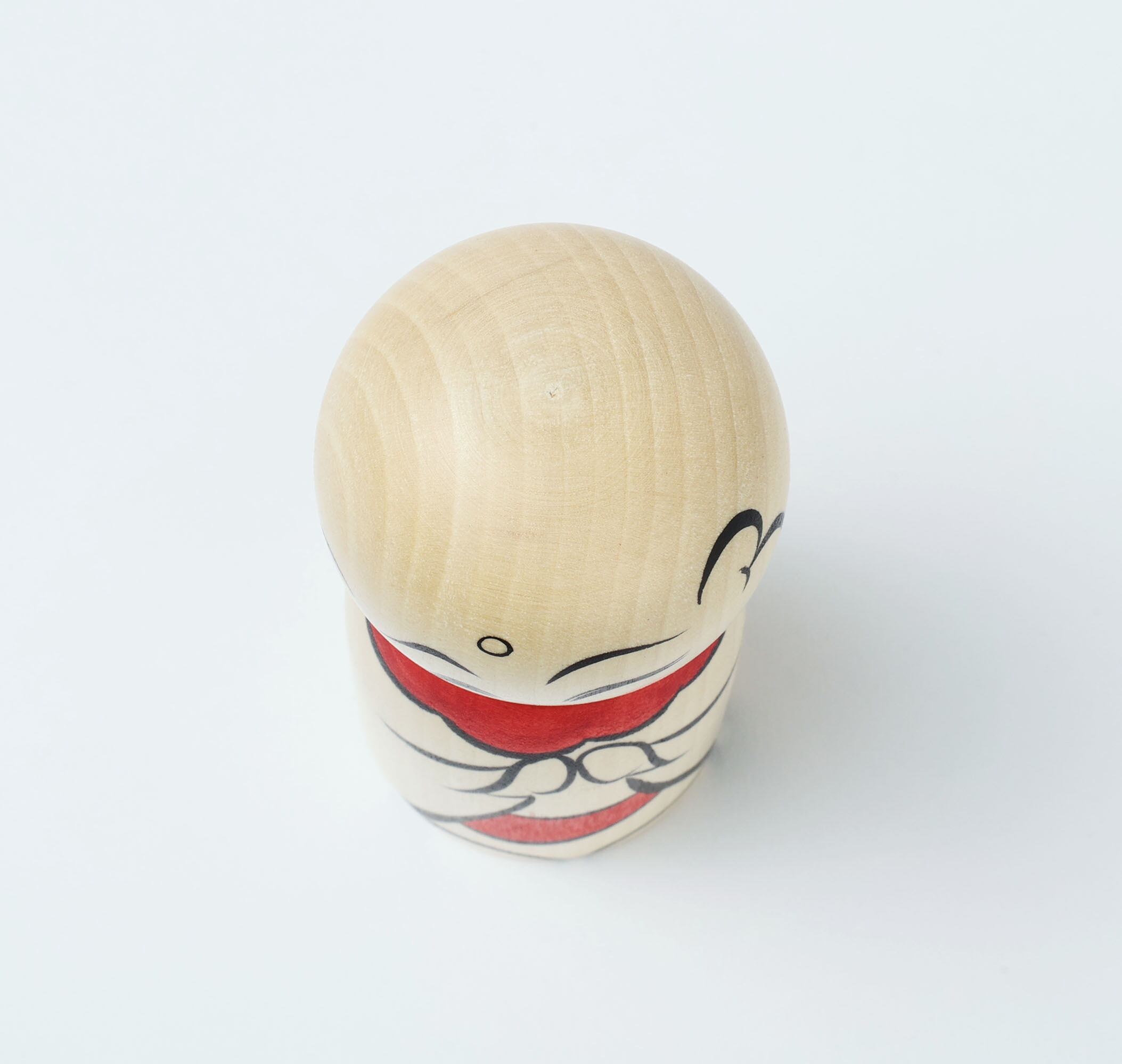 地蔵こけし】作並系 平賀輝幸工人 12.5cm | Jizo kokeshi doll