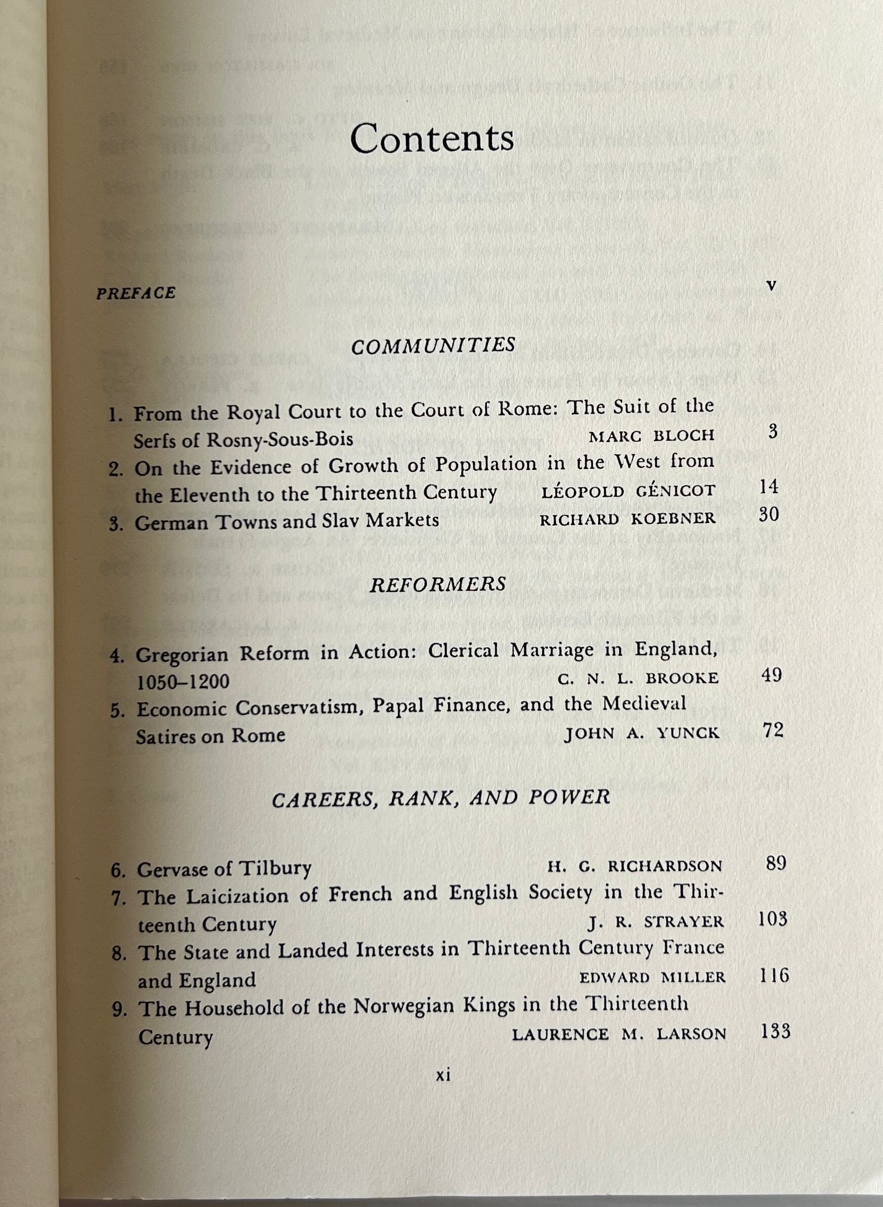 Change in Medieval Society: Europe North of the Alps 1050-1500 / Sylvia L. Thrupp / University of Toronto Press