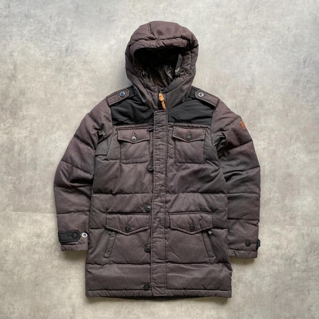 ノースフェイス リッジダウンジャケット アウター ブラウン 茶色 10754