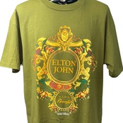 【ELTON JOHN】エルトンジョン "A.I.D.S Benefit Concert STYLED BY GIANNI VERSACE" Tシャツ XL