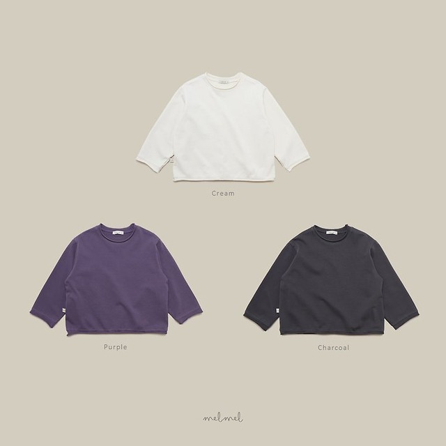 【取寄/韓国直送】melmel コカットオフTシャツ｜秋服｜韓国子供服 ｜26/AT