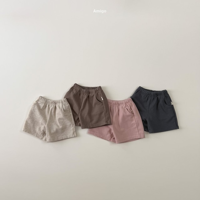 【取寄】amigo|cheese shorts|チーズショーツ|XS-XL|kids|26 autumn
