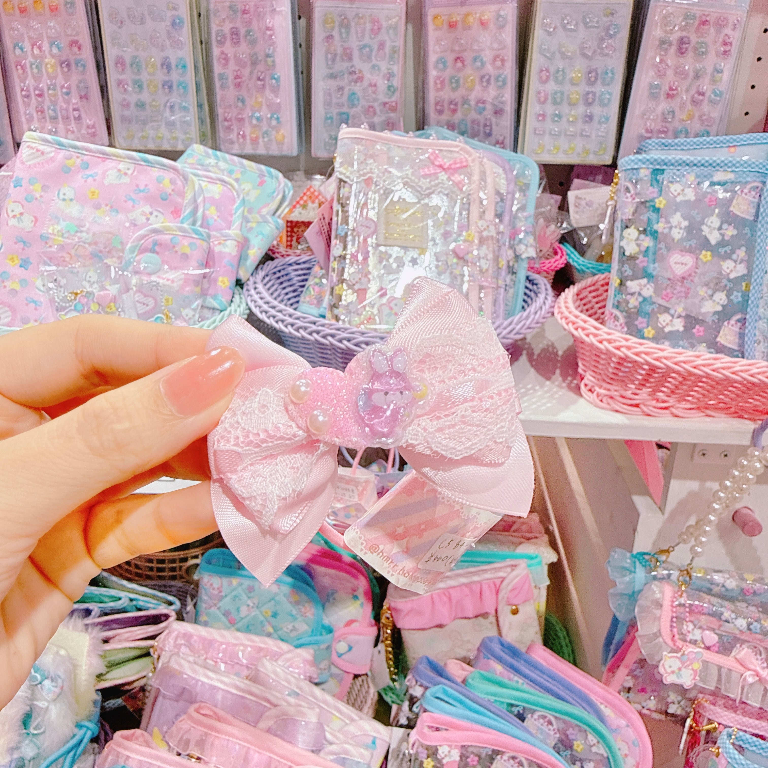 【C5】84-13レースヘアゴム