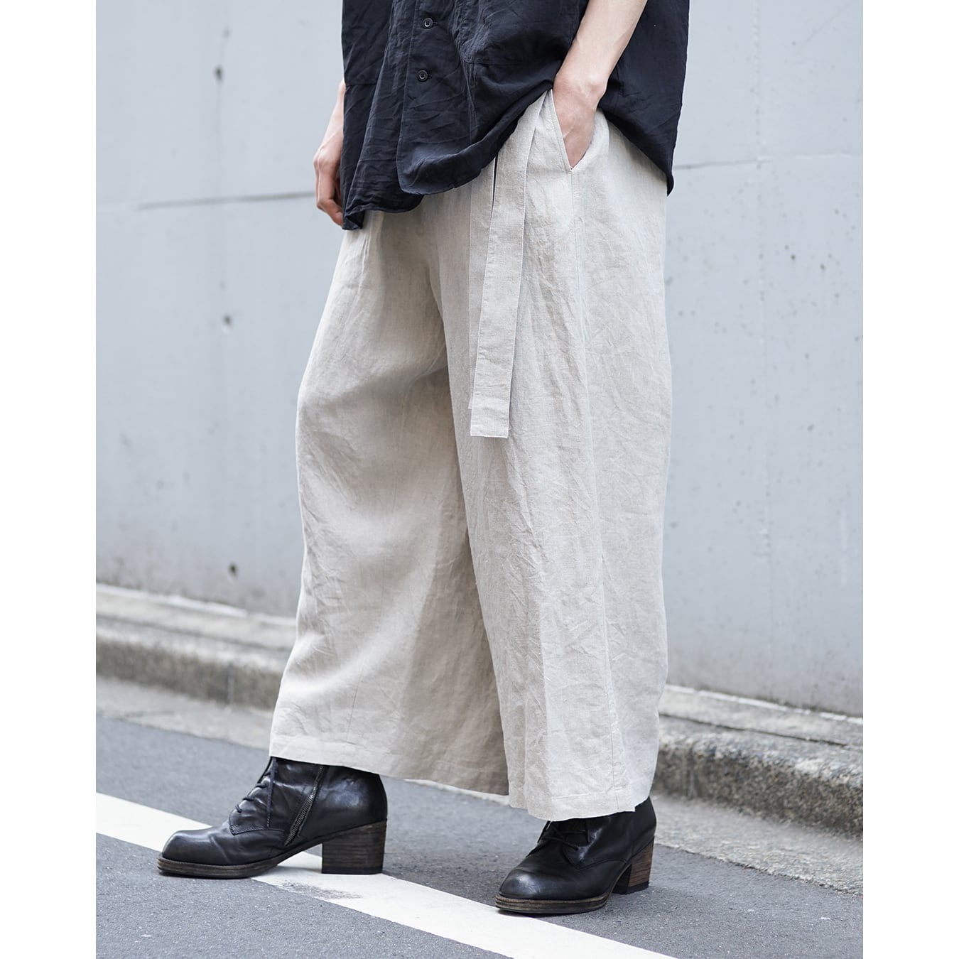 Nomàt] (ノマット) N-P-09 Wrap PT/Irish LINEN | Clique Tokyo