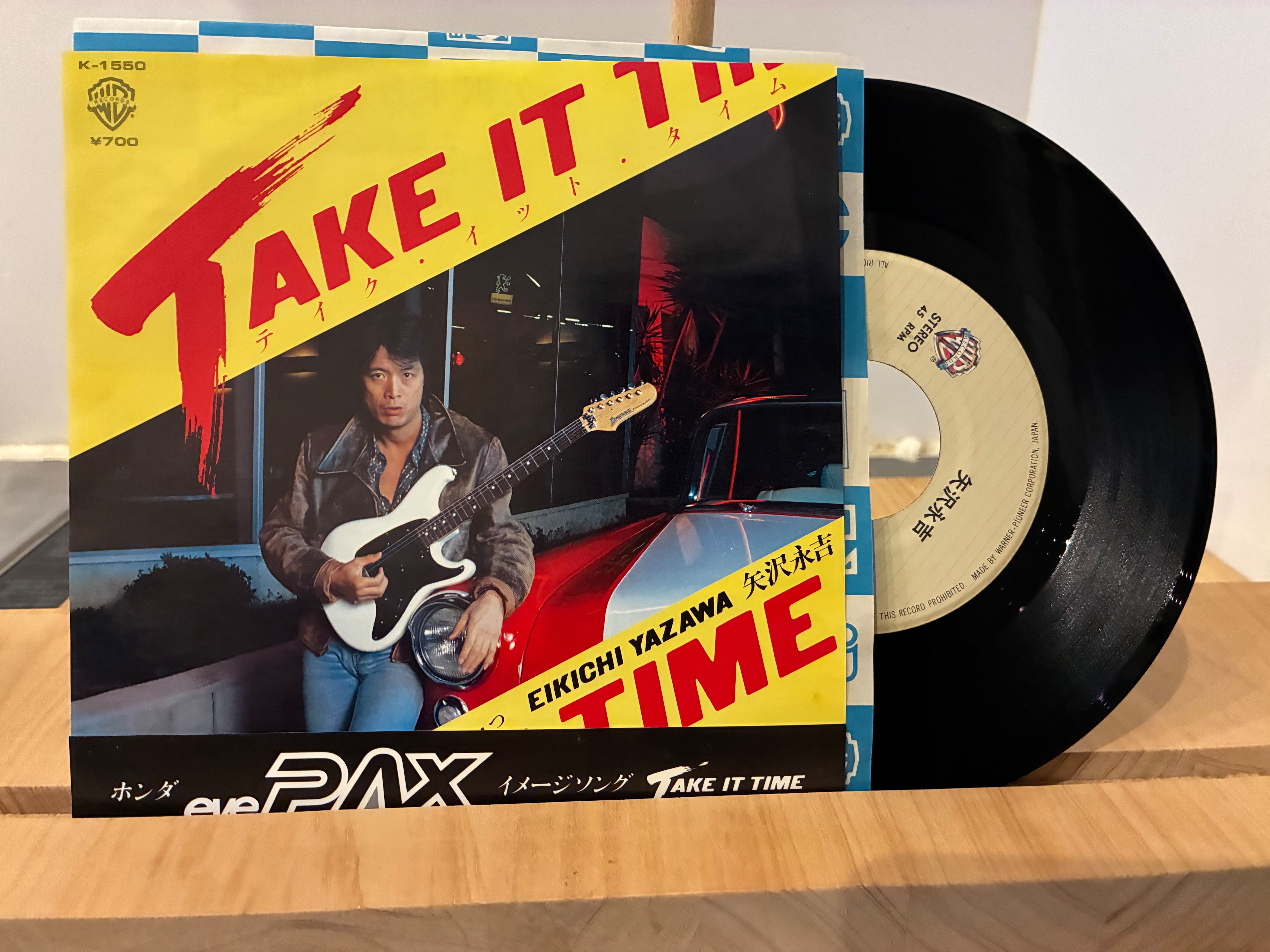 矢沢永吉 / TAKE IT TIME | SIXTEEN RECORDS EP