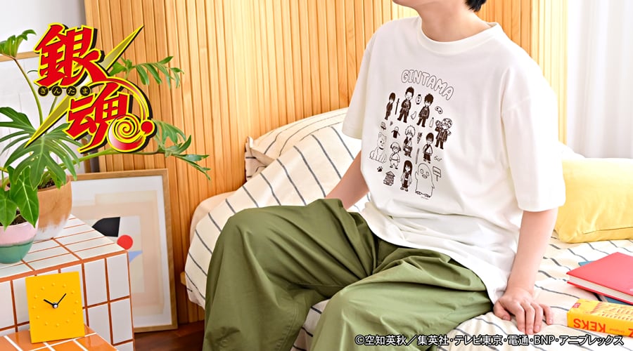 銀魂 ビィズニィズ クルーネックTシャツ 集合 | あるじゃんマーケット
