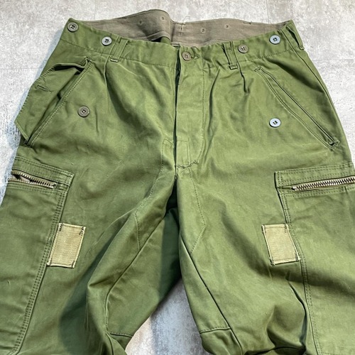60-80s スウェーデン軍 実物 m59 フィールドパンツ C50 w31 詳細写真3