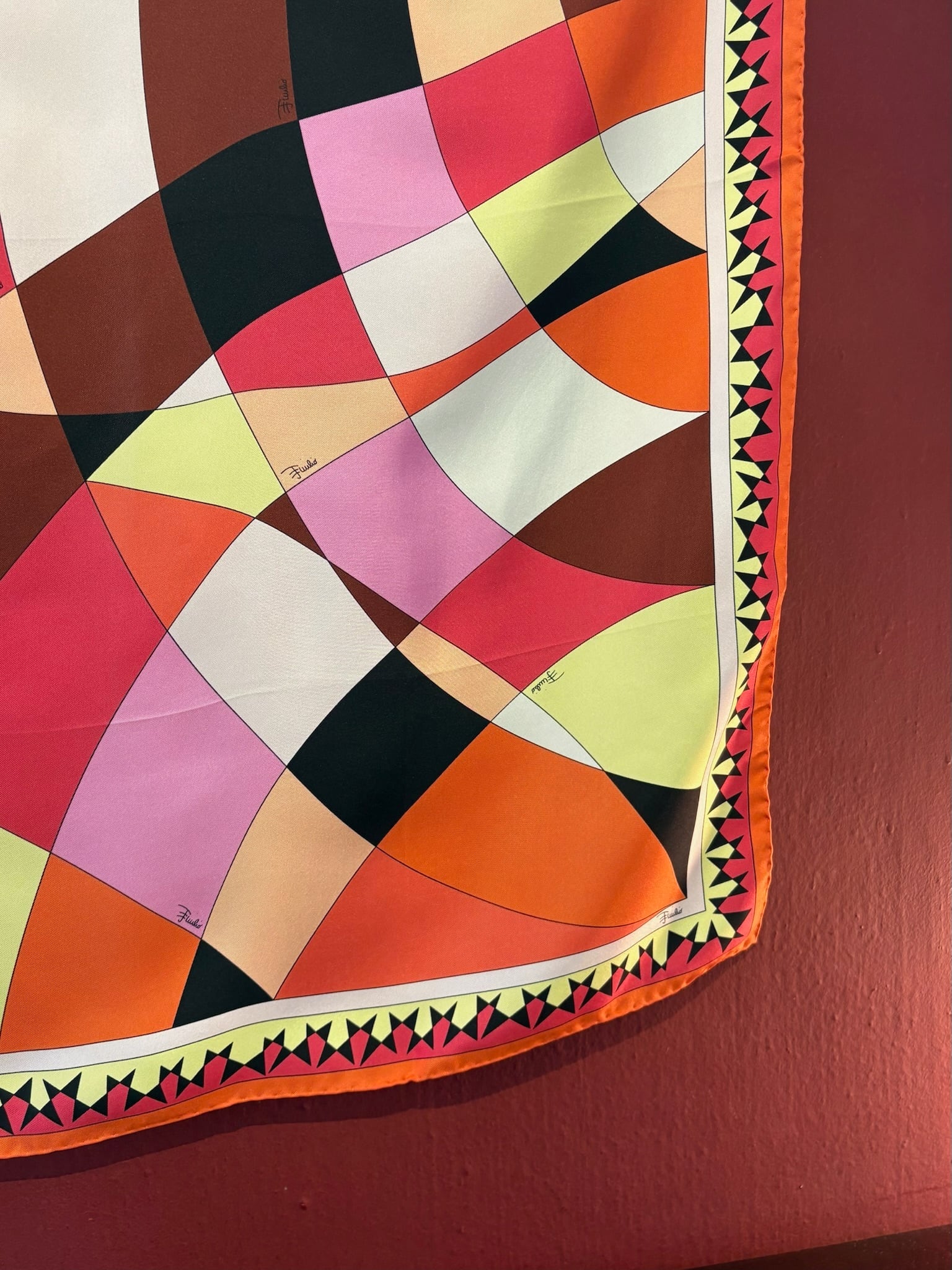90‐00s EMILIO PUCCI シルクスカーフ | American Wave, Vintage Shop