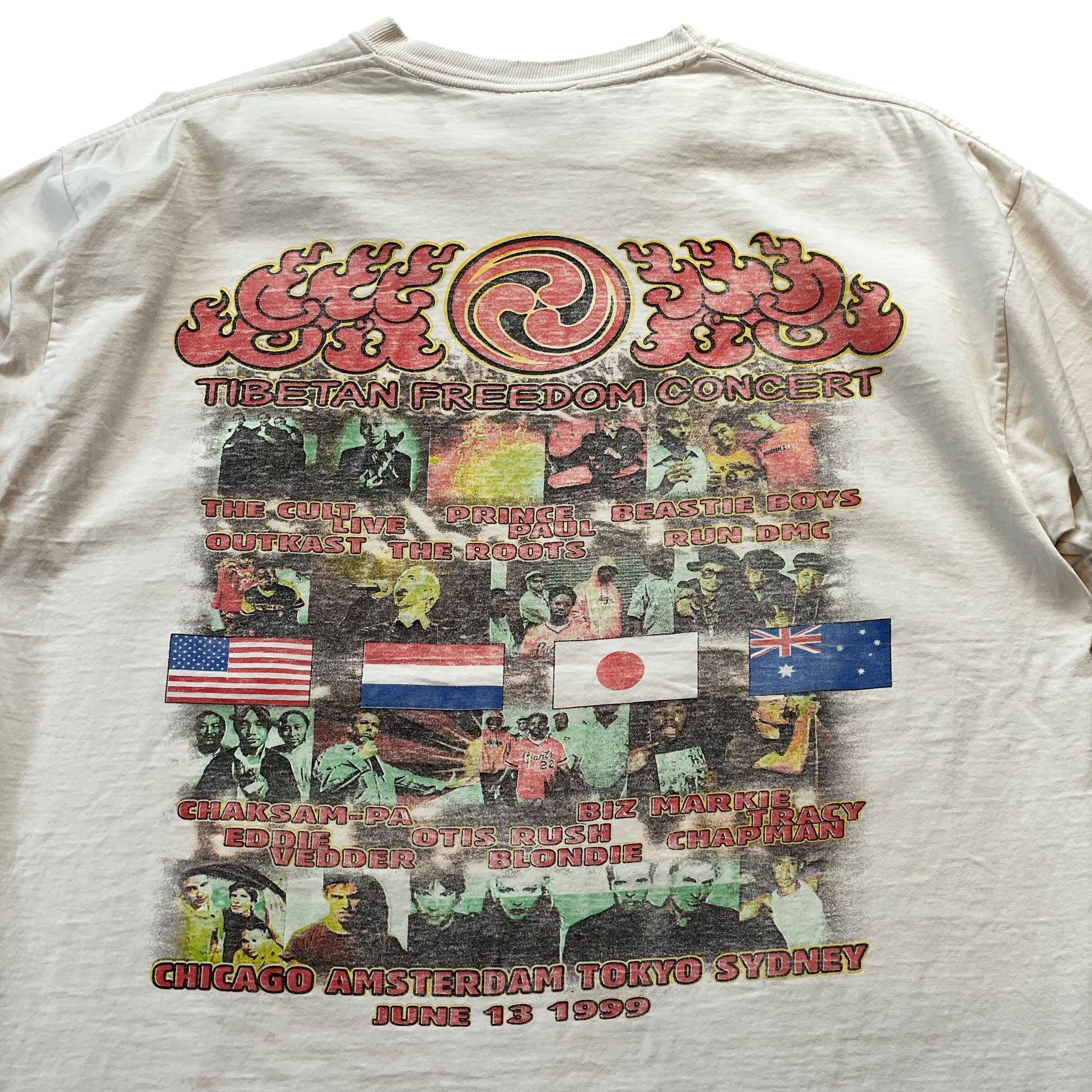 1999s TIBETAN FREEDOM CONCERT T-shirt | What