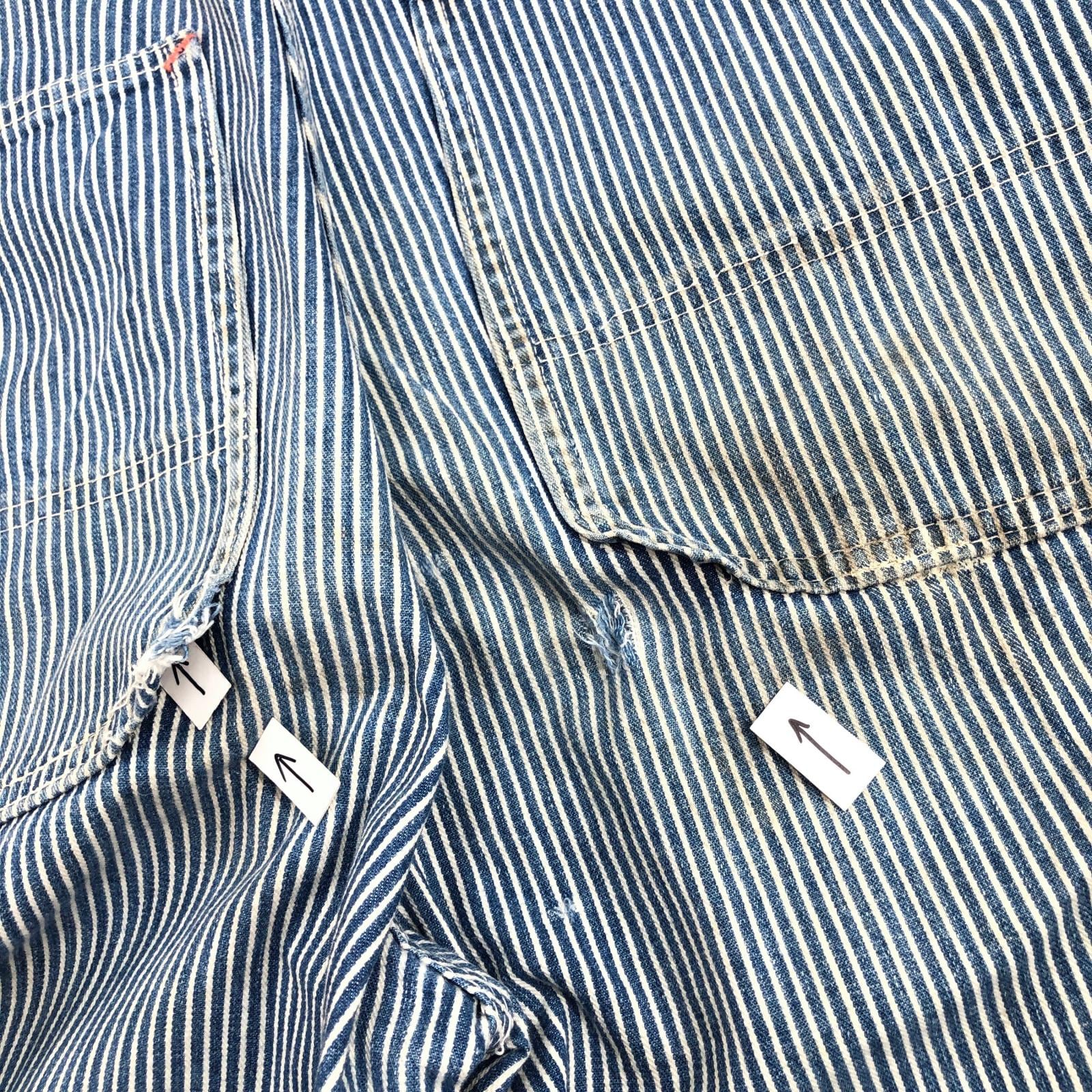 BIG MAC ビッグマック オーバーオール 70年代頃 ヒッコリー ストライプ