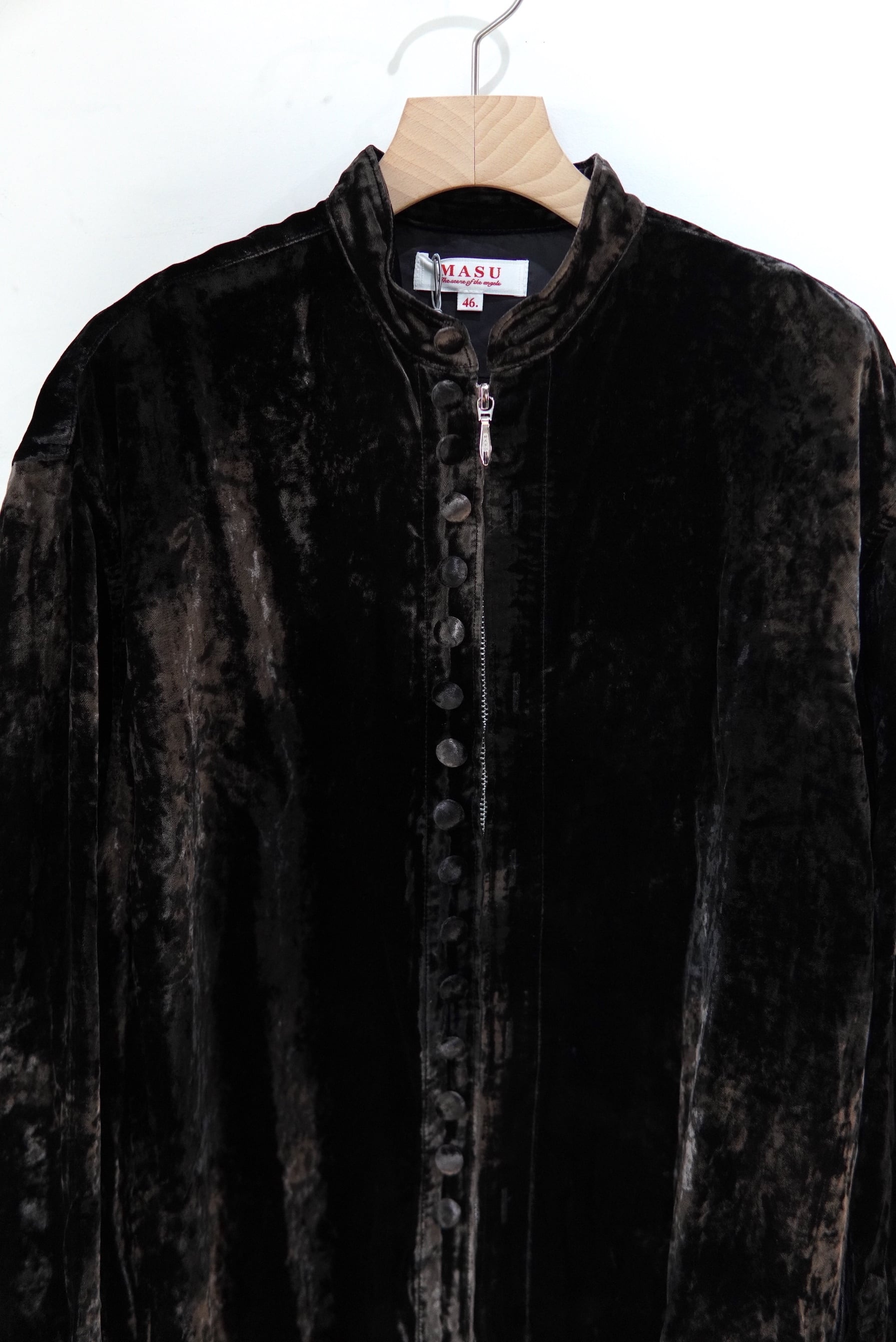 MASU / VICRORIAN ZIP-UP SHIRT | POETRY