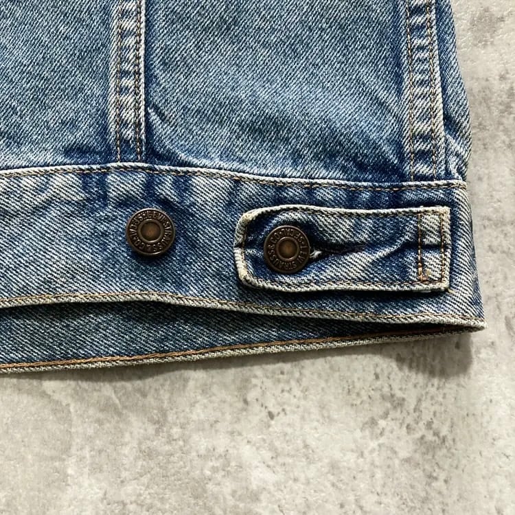 Size.38】90's Levis 70505-0217 リーバイス 裏ボタン刻印(H07) マカオ