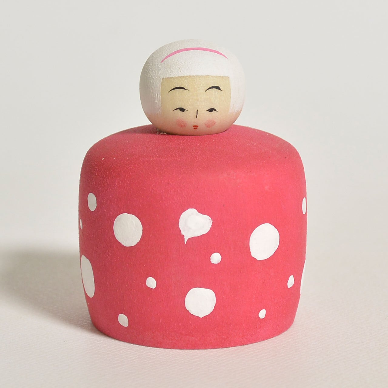 ドットちゃんえじここけし 約1.5寸 約4.5cm 鈴木明 工人（作並系