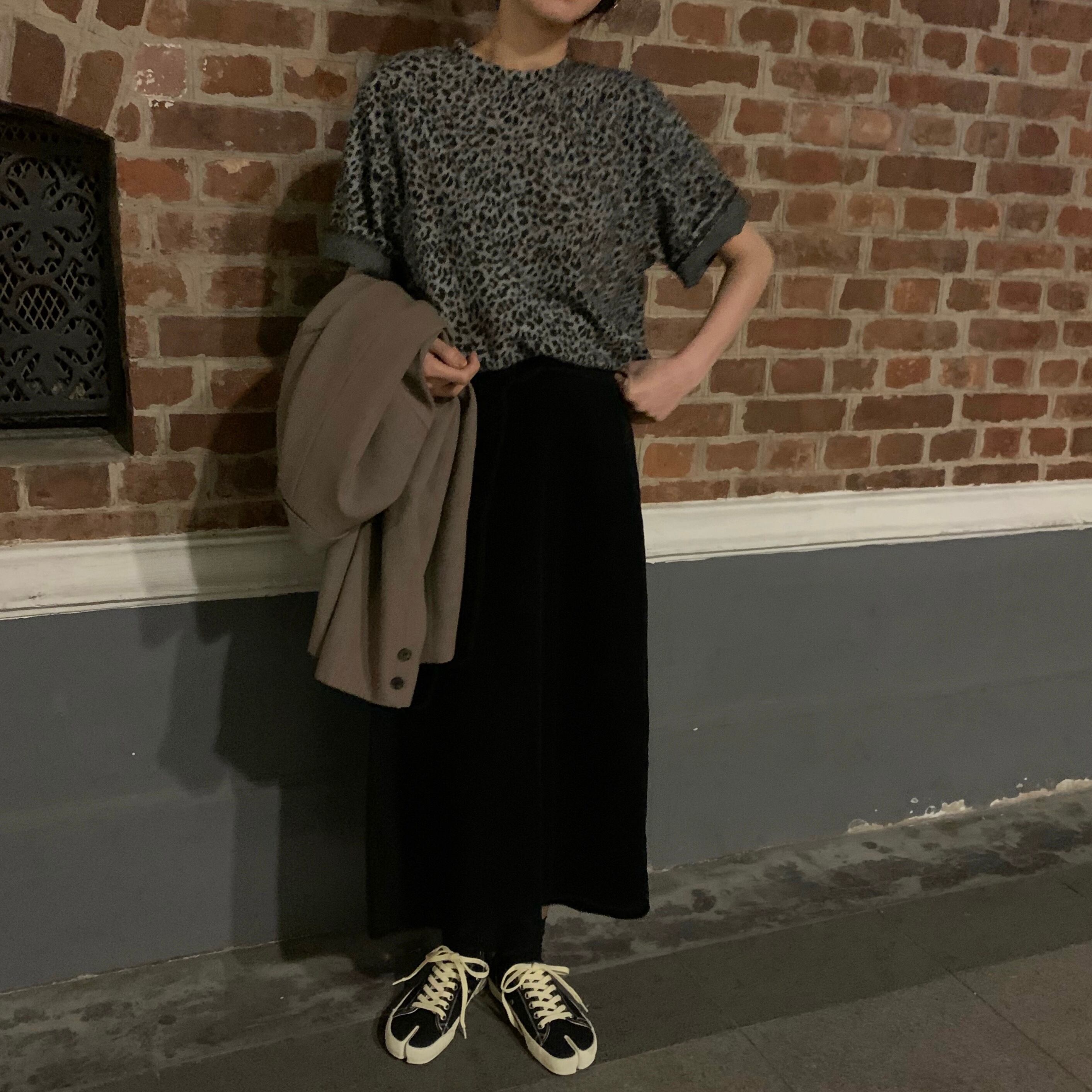 スプリングスタイルルーズシャツ ハイウェストウェストスリムショートスカート 春物 YY-ファッション62899788504