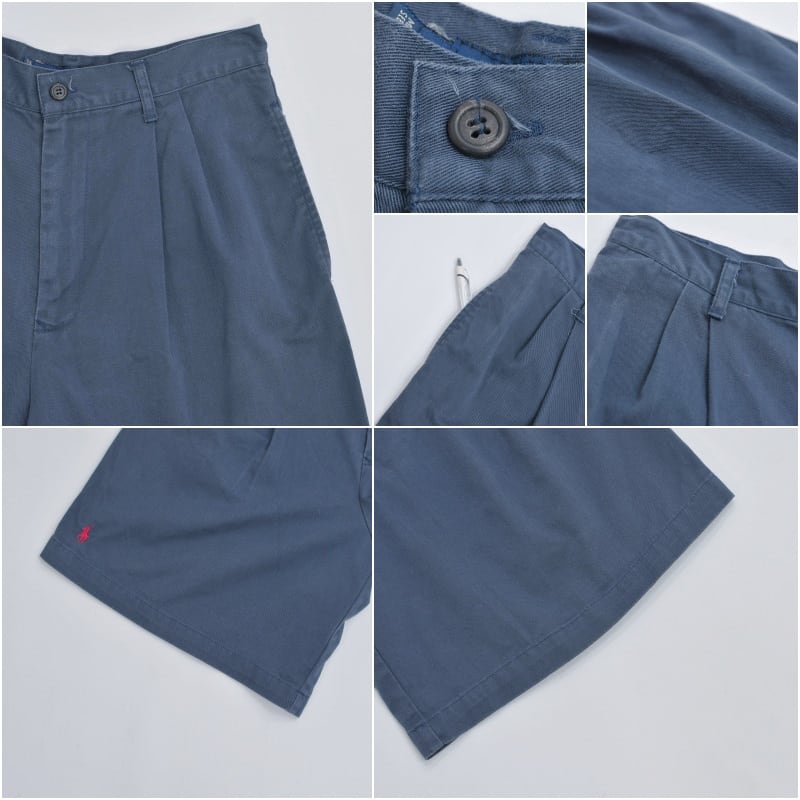 80～90s USA製 Ralph Lauren ラルフローレン ILGWUタグ ツータック