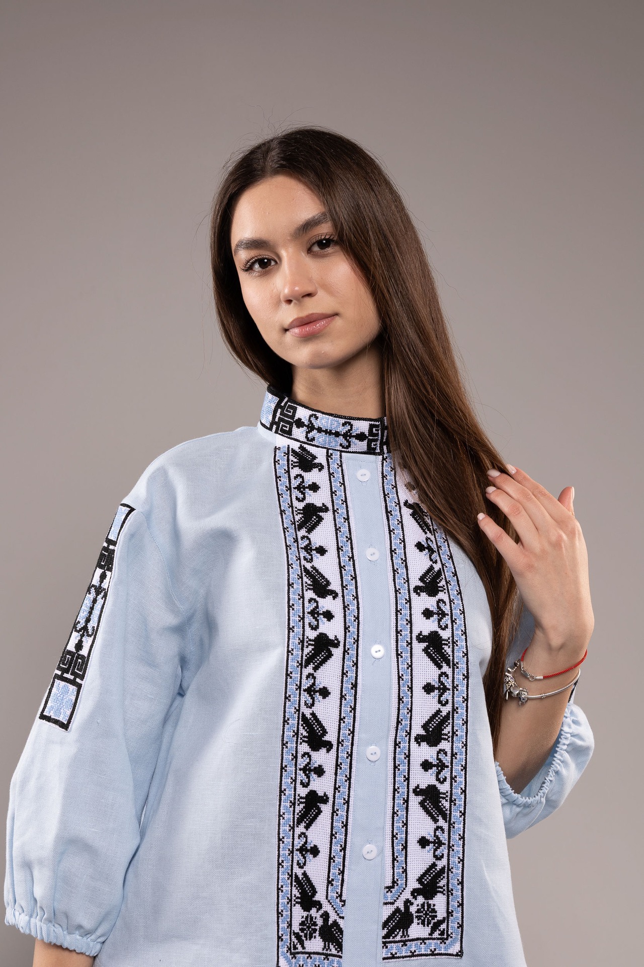 ウクライナ刺繍ヴィシヴァンカ　手刺繍　レディース・フリーサイズ - 6