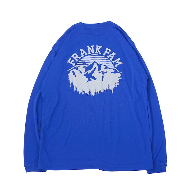 CAPTURE DRY L/S T shirts｜blu