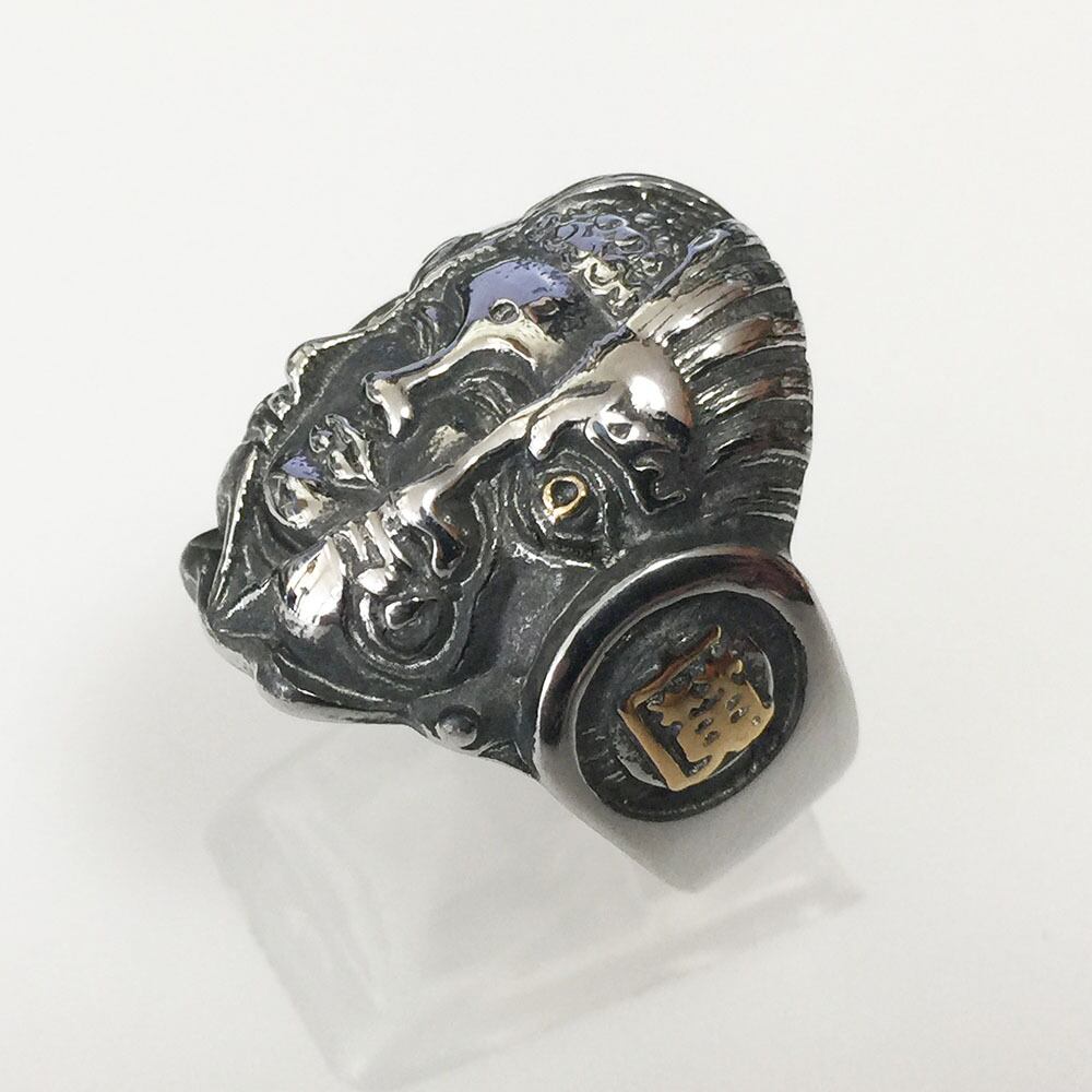 指輪 リング 仏神 閻魔 仏 閻魔大魔王 悪魔 鬼 仏教 魔除け 指輪 リング 仏神 閻魔 仏 閻魔大魔王 悪魔 鬼 仏教 魔除け